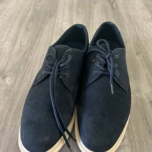 Men's Black Suede Shoes